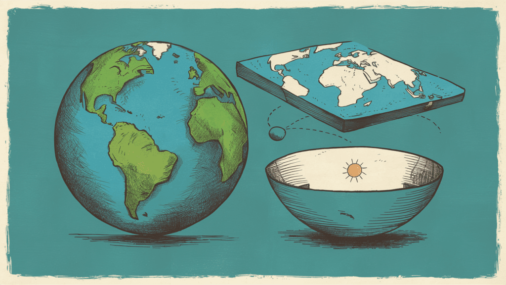 Exploring Earth’s Theories: Flat, Concave, Hollow, and Globe